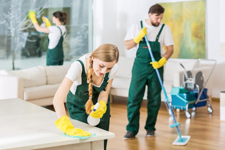 cleaning4u professional home cleaning team
